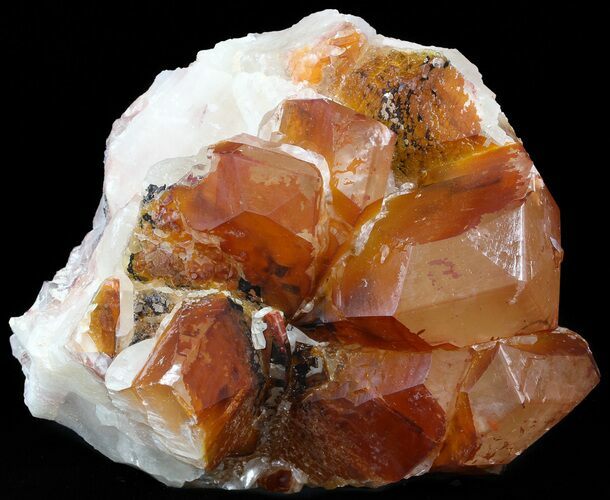 Hematite Calcite Crystal Cluster - China #50150